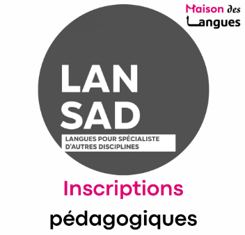 Inscriptions LANSAD 2026/2027